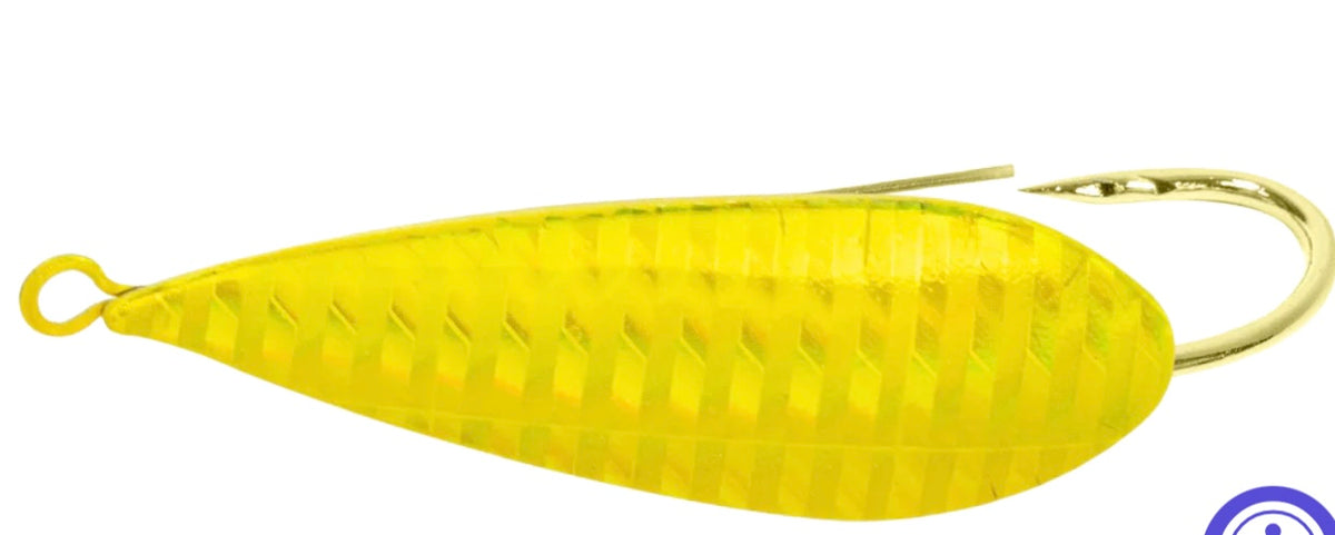 AHI Live Deception Spoon Gold Flash Weedless 3/4oz