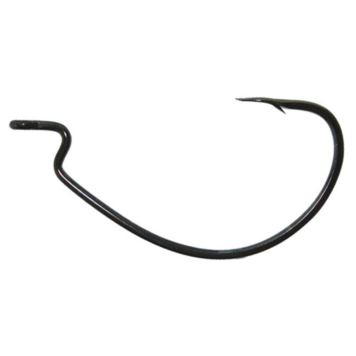 Owner Super Wide Gap, Size 1/0 Black Chrome 6pk