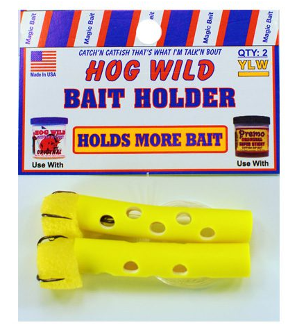 Hog Wild Bait Holder Yellow