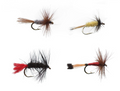 Cortland Assortment Dry Fly 4pk