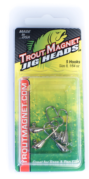 Leland Trout Magnet Replace 1/64oz Silver 5pk