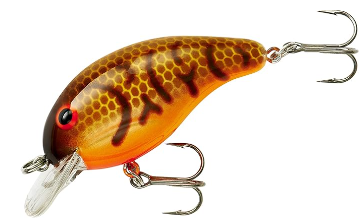Bandit- lures BRN CRAW/ ORG BELLY 100 2-5’
