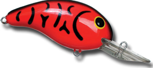 Bandit- lures red crawfish 100 2-5’