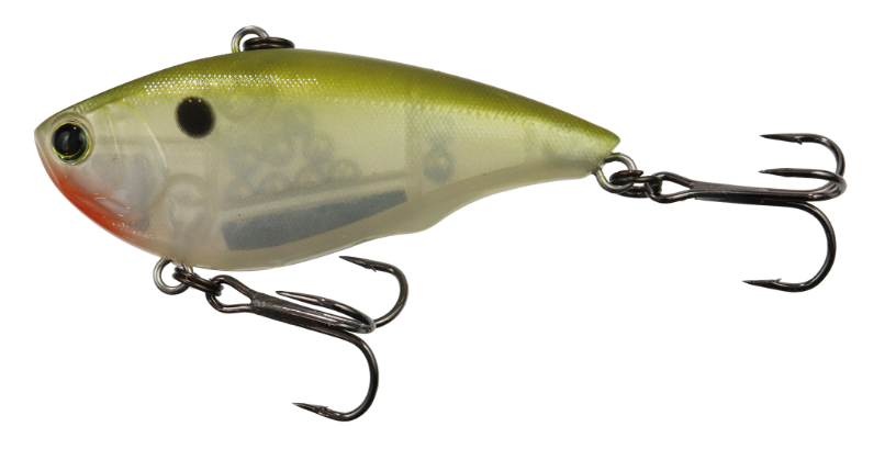 Yo-Zuri  Ghost Pearl Shad 2-1/2” 5/8oz Hook #4 Ring #3
