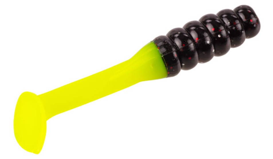 Mr Crappie Slabalicious, Tuxedo Black Chartreuse 15pk