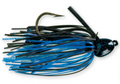 Strike King Bitsy Bug Jig, 1/4oz Black/Blue
