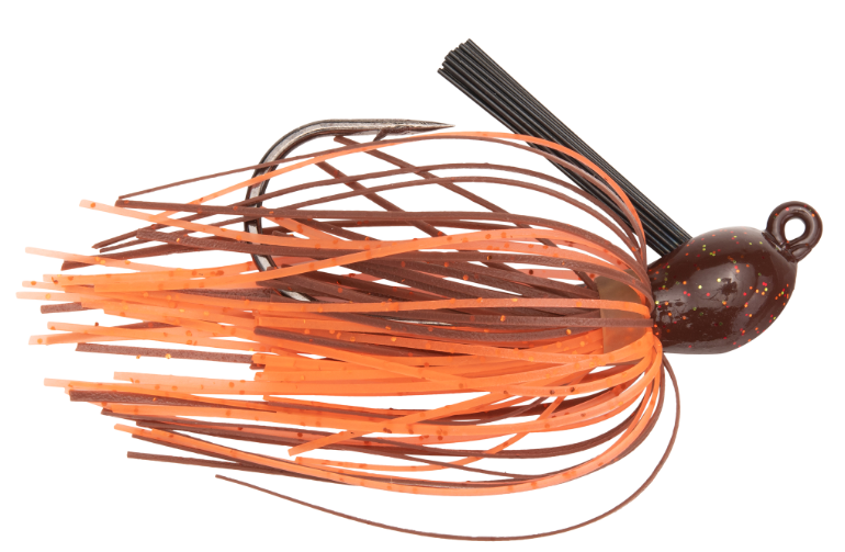 Strike King Bitsy Flip Jig, 1/4oz Cajun Crawfish
