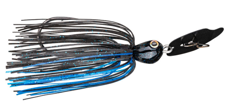 Strike King Thunder Cricket, 3/8oz Black/Blue