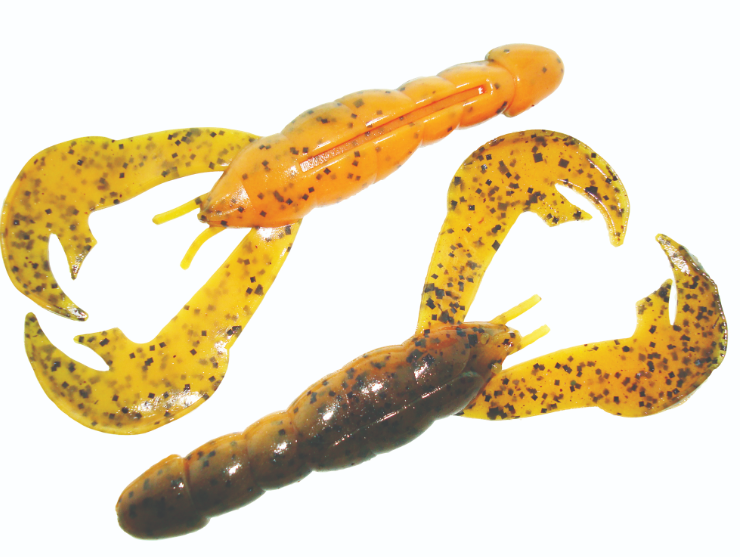 Strike King RageCraw 4'', Bama Craw 7pk