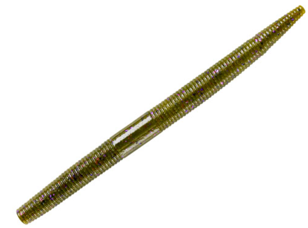 Yum Dinger, 4'' GrnPkn/PurpleFlake10pk
