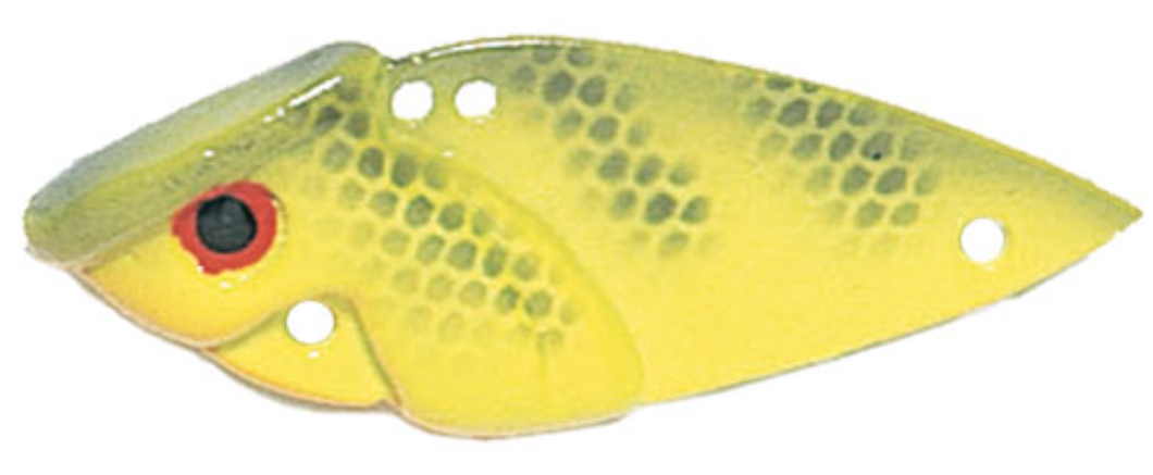 Cotton Ripplin Red Fin 1/2oz 4.5'' KillerClown/Chartreuse