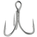 Owner STX58 Treble Hook, Size 1 Chrome 6pk