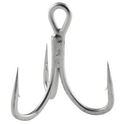 Owner STX58 Treble Hook, Size 2 Chrome 7pk