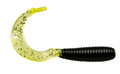 Bobby Garland Hyper Grub 2'' Black/Cht Silver 18pk