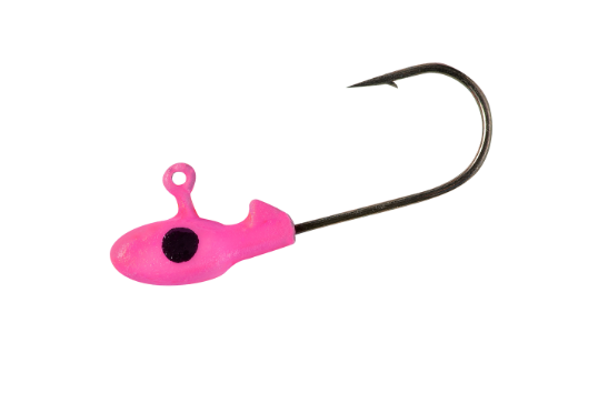 Bobby Garland Mo Glo Jig 1/16oz 1.14'' Pink Glo 10pk