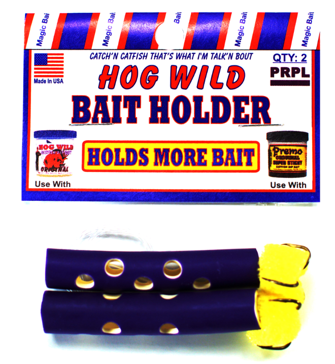 Magic Bait Bait Holder, Purple 2pk