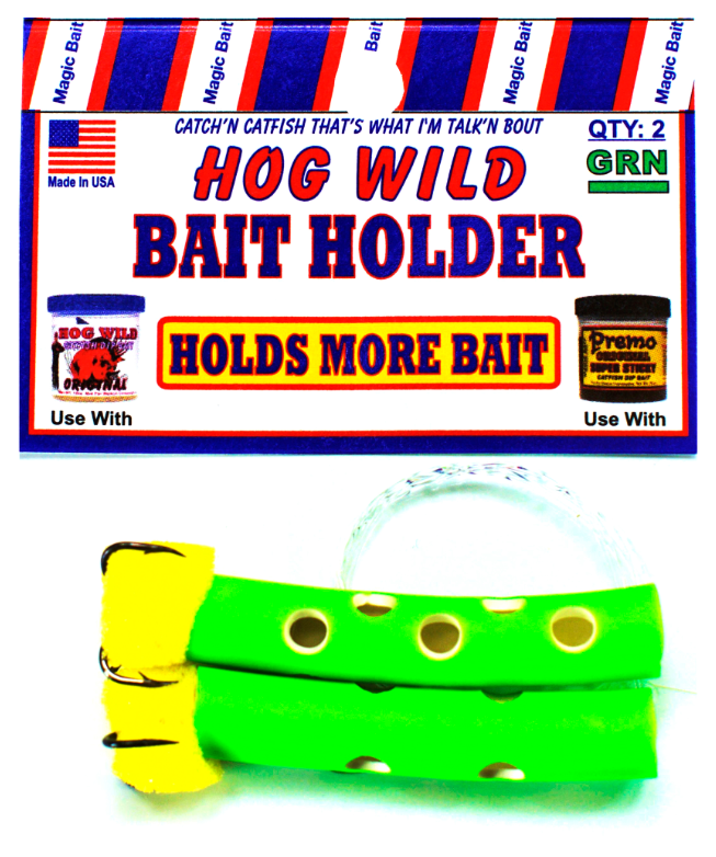 Hog Wild Bait Holder - Green