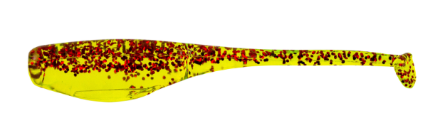 Bobby Garland BabyShad Swm'r, 2.25'' Cht/Red Glitter 15pk