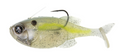 Googan Guppy, 3.8'' Pearl Shad 1pk