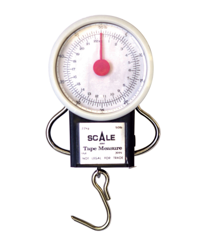 EA Dial Scale; Tape Measure, 50 lb Digital Scale