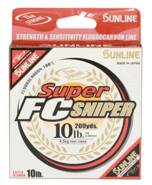 Sunline Super FC Sniper, 6 lb - Clear - 200 yd
