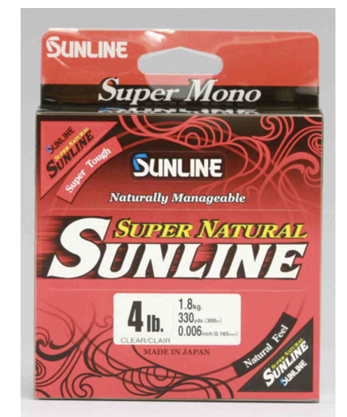 Sunline Super Natural, 16 lb - Nat Clear - 330 yd
