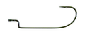 Gamakatsu Worm Offset, 1/0 NSB 6pk