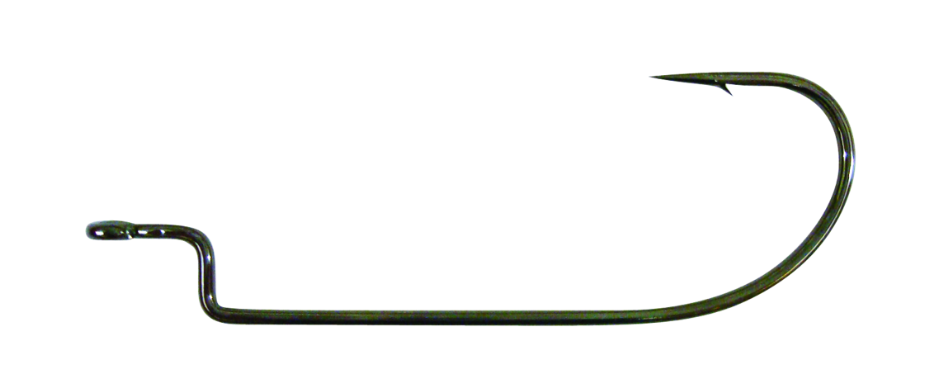 Gamakatsu Worm Offset, 1/0 NSB 6pk