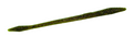 Zoom Trick Worm 6.5'', Green Pumpkin Magic 20pk
