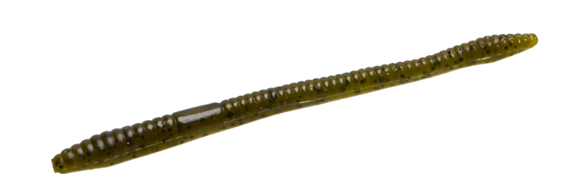 Zoom Finesse 4.5'', Green Pumpkin 20pk