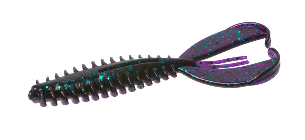 Zoom Z-Craw Jr 3.5'', Junebug 8pk