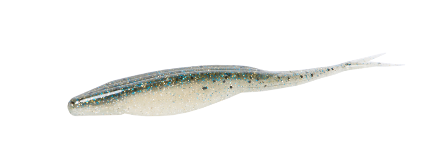 Zoom Super Fluke 5'', Bluegill Flash 10pk
