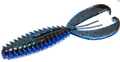 Zoom Z-Craw Jr 3.5'', Black Sapphire 8pk
