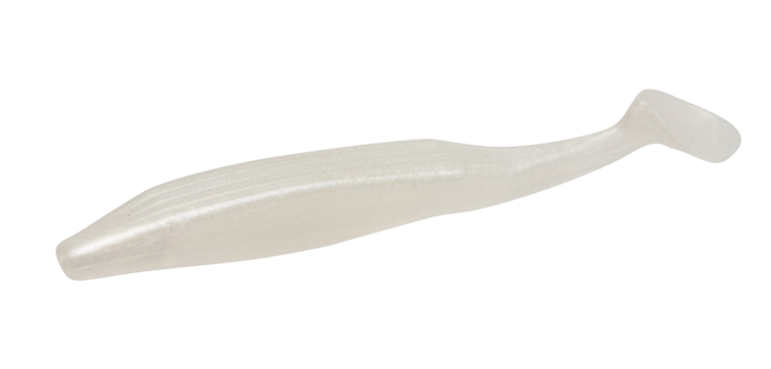 Zoom Swimmin Super Fluke, White Pearl 5pk