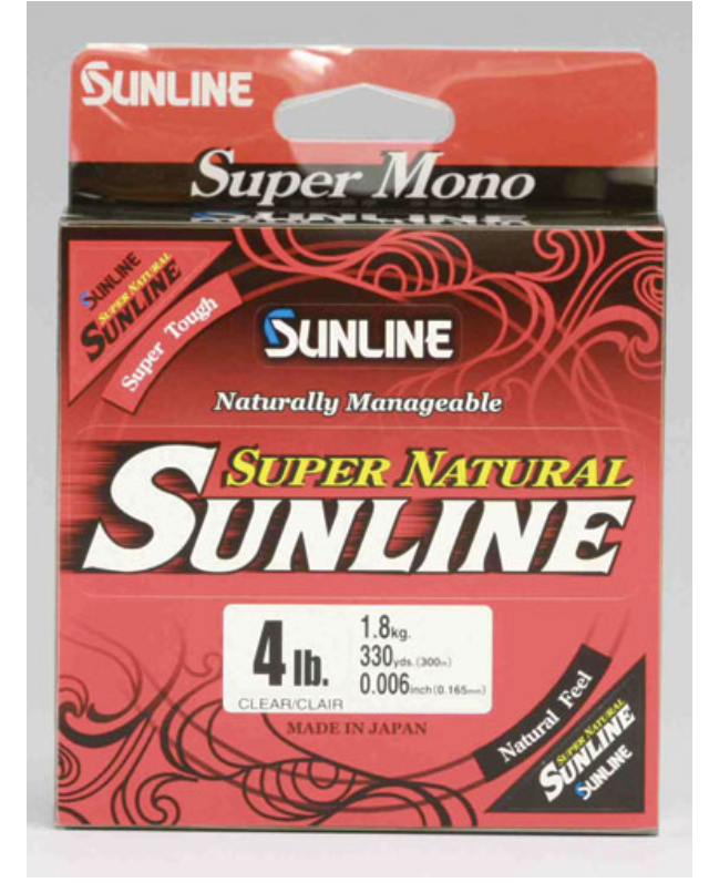 Sunline Super Natural 330 yd Natural Clear 8 lb
