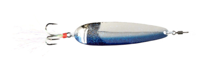 Nichols Lures Lake Fork Flutter Spoon 4” 3/4 oz Blue Shad