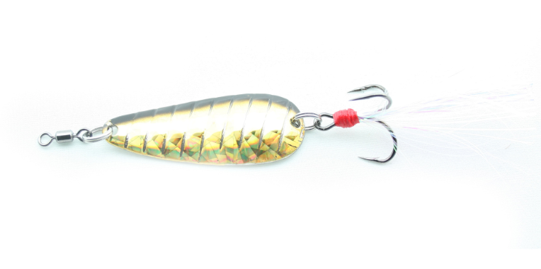 Nichols Mojo Flutter Spoon 1/2oz 2'' Golden Shiner