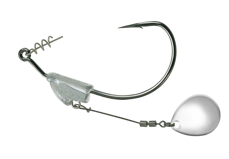 Owner Flashy Swimmer 1/4oz 5/0 Silver 2pk