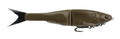 Berkley Powerbait Nessie 7 Green Pumpkin