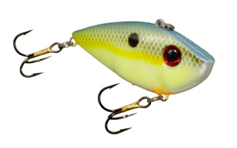 Strike King Red Eyed Shad 1/4oz Chartreuse Sexy Shad