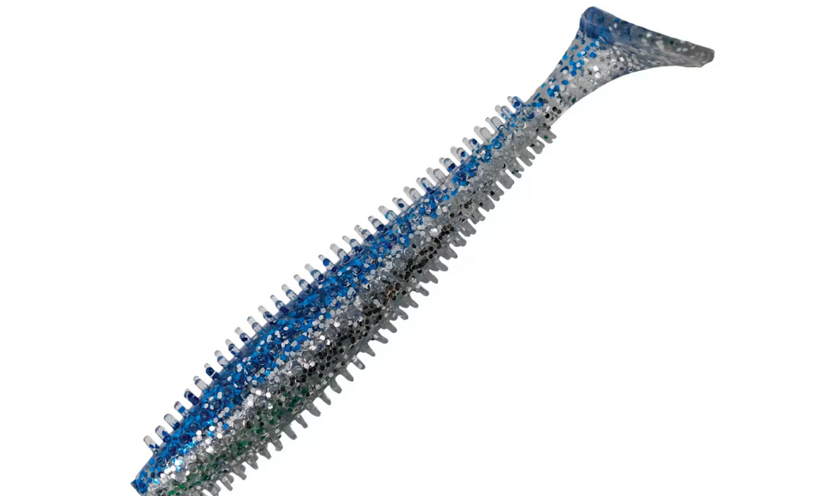 Salmo Salmo Spikey, 3'' Blue Ice UV 5pk