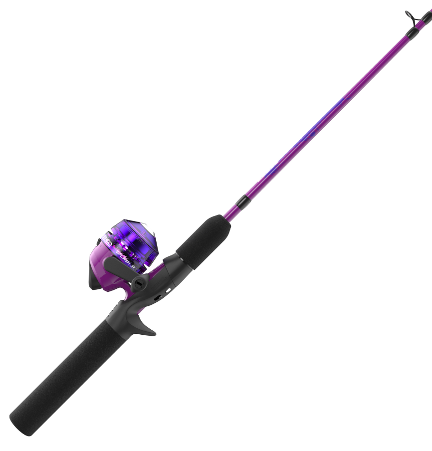 Zebco Combo Splash Jr SC 4' 0'' 2pc ML ModF RH 2.6:1 pink