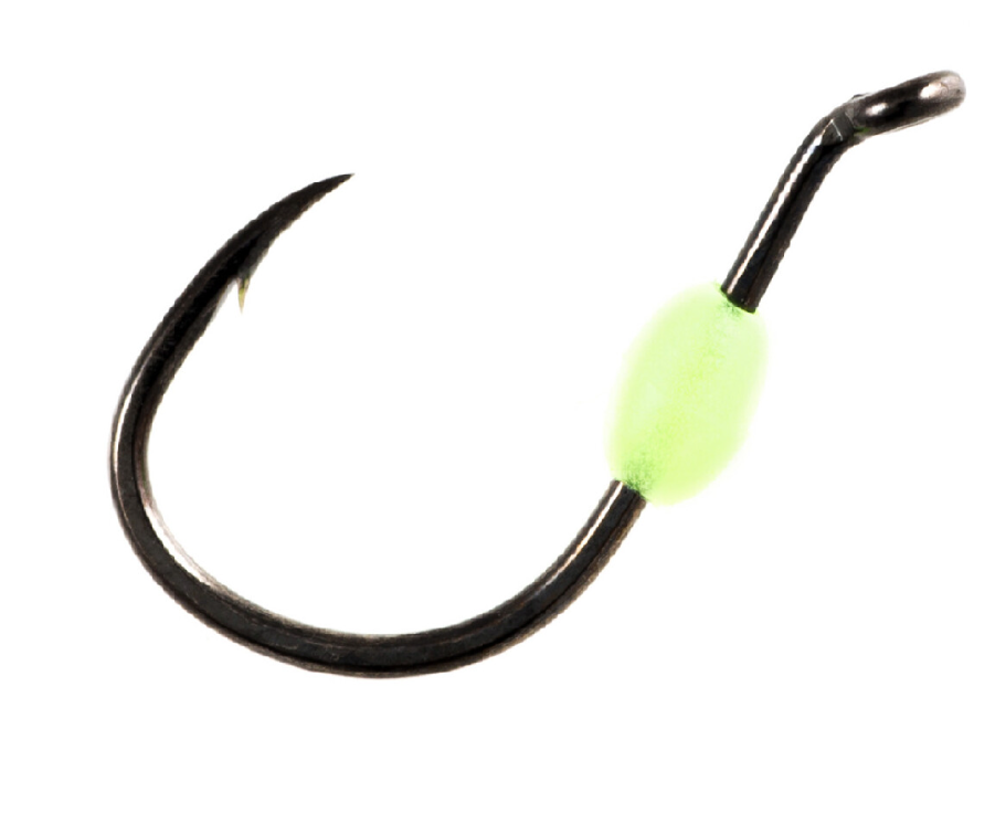 Owner Walleye BaitHook, #4 Black 9pk