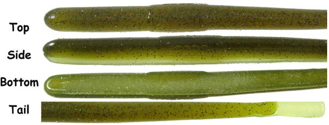 Roboworm FAT Straight Tail 6'' Pumpkin Punisher 8pk