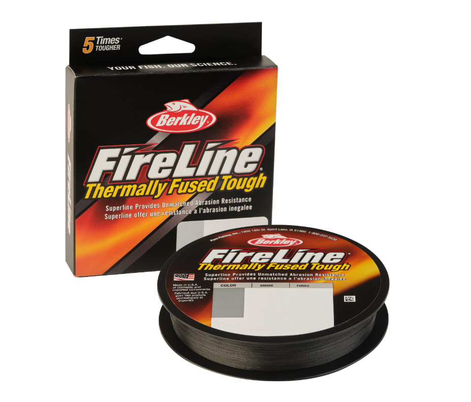Berkley FireLine 125 yd Smoke 10 lb