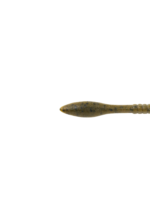 Berkley PB MxSc Flat Worm 4.5'' Green Pumpkin 8pk