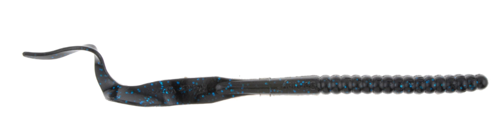 Berkley PB Power Worms 10'' Black Blue Fleck 8pk