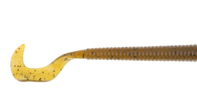 Berkley PB Power Worms 4'' Green Pumpkin 15pk