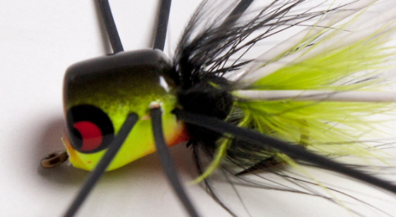 Betts Pop N' Hot Fly #10 Frog 1pk