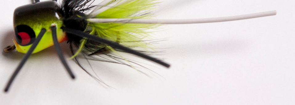 Betts Pop N' Hot Fly #10 Frog 1pk